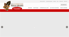 Desktop Screenshot of millegrains.com